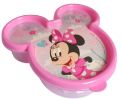 POTE DIVERTIDO ROSTO MICKEY - 320ML COR ROSA PLASUTIL