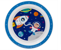 PRATO FUNDO INFANTIL DO ASTRONAUTA - BUBA