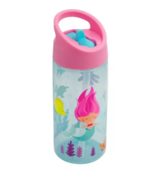 GARRAFINHA INFANTIL AVENTURAS SEREIA ROSA 380ML - BUBA - comprar online