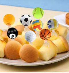 GARFINHOS DECORATIVOS BOLAS ESPORTIVAS - comprar online