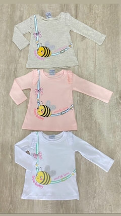 BLUSA INFANTIL MANGA LONGA KIKA & KIKO