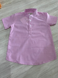 CAMISA SOCIAL INFANTIL GOLA PADRE