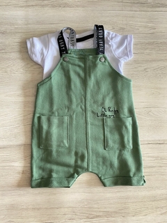 CONJUNTO JARDINEIRA INFANTIL