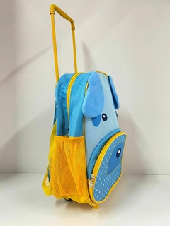 MOCHILA DE RODINHA GRANDE CLIO PETS - ANIMAIS DIVERSOS