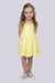 Vestido Infantil Amarelo 100% algodão - Antonella