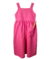 Vestido Infantil em Linho Rosa - Isadora - loja online