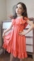 Vestido Infantil de Viscose Coral Julli - comprar online