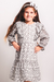 Vestido Infantil Preto e Branco Maria - comprar online