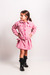 Casaco Infantil Rosa Tweed Lulu - comprar online