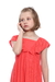 Vestido Infantil de Viscose Coral Julli - loja online