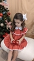 Vestido Infantil Natal Bruna