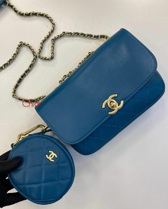 BOLSA AZUL ITALIANA - Bolsas Chick