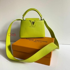 BOLSA CAPUCINES MINI VERDE ITALIANA