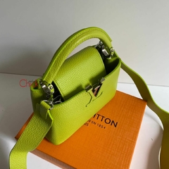 BOLSA CAPUCINES MINI VERDE ITALIANA - loja online