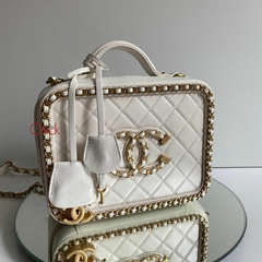 BOLSA VANITY CASE ITALIANA OFF WHITE - loja online