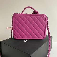 BOLSA VANITY CASE ITALIANA ROSA - Bolsas Chick