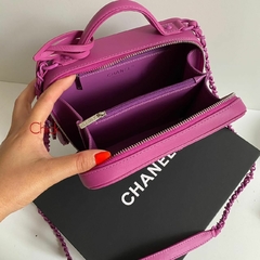 Imagem do BOLSA VANITY CASE ITALIANA ROSA