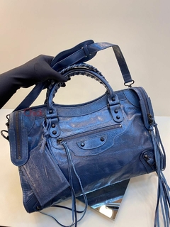 BOLSA CLASSIC CITY AZUL ESCURO FRANCESA - comprar online