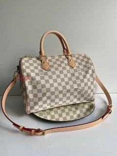 BOLSA SPEEDY BANDOULIÉRE DAMIER AZUR FRANCESA