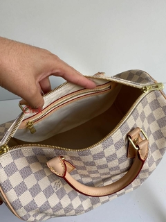 BOLSA SPEEDY BANDOULIÉRE DAMIER AZUR FRANCESA - Bolsas Chick