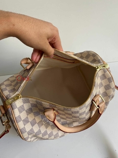 Imagem do BOLSA SPEEDY BANDOULIÉRE DAMIER AZUR FRANCESA