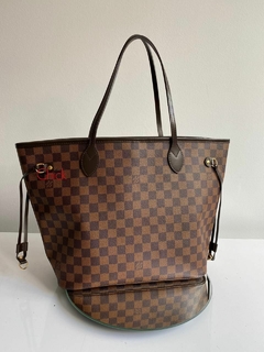 BOLSA NEVERFULL DAMIER EBENE FRANCESA