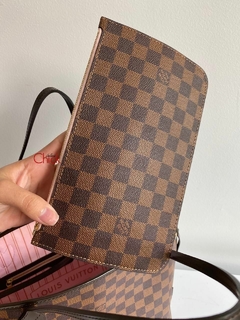 BOLSA NEVERFULL DAMIER EBENE FRANCESA - loja online