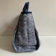 BOLSA CAMBON AZUL ITALIANA - comprar online