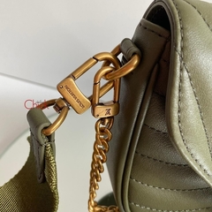 BOLSA MULTI-POCHETTE NEW WAVE KHAKI ITALIANA - VERDE - comprar online