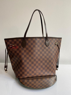 BOLSA NEVERFULL DAMIER EBENE ITALIANA