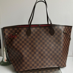 BOLSA NEVERFULL DAMIER EBENE ITALIANA - loja online