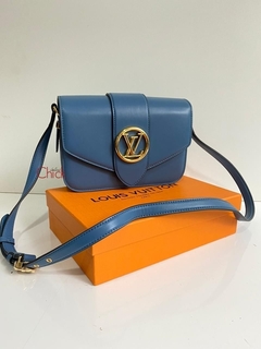 BOLSA PONT 9 AZUL ITALIANA - comprar online