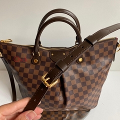 BOLSA SIENA DAMIER EBENE ITALIANA