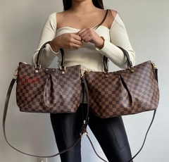 BOLSA SIENA DAMIER EBENE ITALIANA