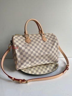 BOLSA SPEEDY BANDOULIÉRE DAMIER AZUR - ITALIANA