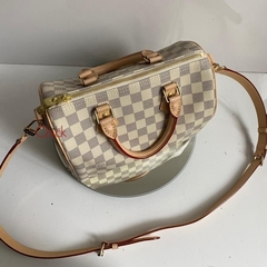 BOLSA SPEEDY BANDOULIÉRE DAMIER AZUR - ITALIANA - Bolsas Chick