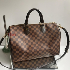 BOLSA SPEEDY BANDOULIÉRE DAMIER EBENE ITALIANA - comprar online