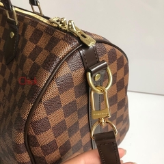 BOLSA SPEEDY BANDOULIÉRE DAMIER EBENE ITALIANA - Bolsas Chick