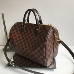 BOLSA SPEEDY BANDOULIÉRE DAMIER EBENE ITALIANA - comprar online