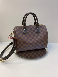 BOLSA SPEEDY BANDOULIÉRE DAMIER EBENE ITALIANA - Bolsas Chick