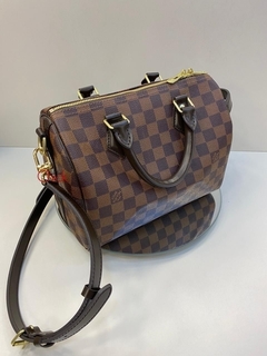 BOLSA SPEEDY BANDOULIÉRE DAMIER EBENE ITALIANA - comprar online