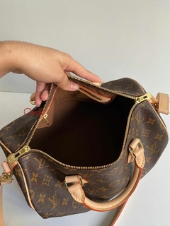 BOLSA SPEEDY BANDOULIÉRE MONOGRAMA FRANCESA - loja online