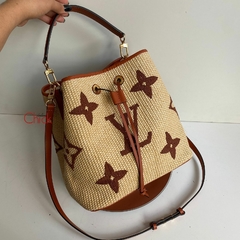 BOLSA NÉONOÉ RAFFIA ITALIANA - comprar online