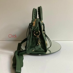 BOLSA CLASSIC CITY VERDE ITALIANA - Bolsas Chick