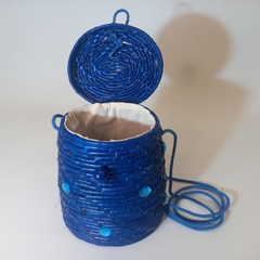 Bolsa Bauzinho Azul - DaLú Atelier de Ideias