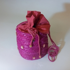 Bolsa Baldinho Rosa - comprar online