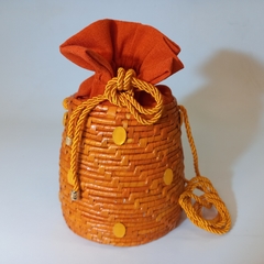 Bolsa Baldinho Laranja