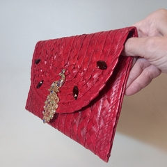 Clutch Envelope Vermelha na internet