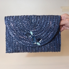 Clutch Envelope Azul - comprar online