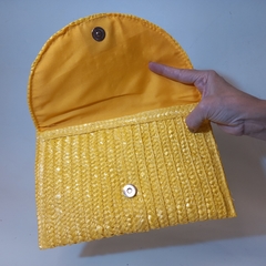 Clutch Envelope Amarelo - DaLú Atelier de Ideias